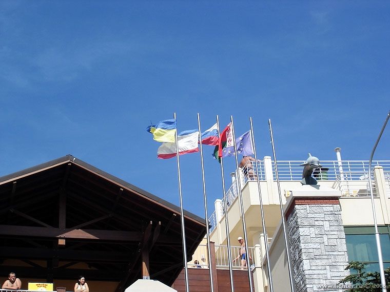 Флаги аквапарка